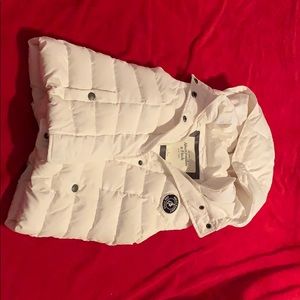 White Abercrombie & Fitch Vest